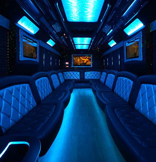 luxury party bus